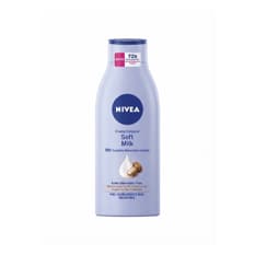 Crema corporal con karité para piel seca 72 h Soft Milk Nivea (100 ml)