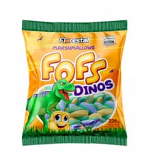 Malvavisco Fofs Dinos sabor vainilla Florestal (220 g / 7.76 oz)