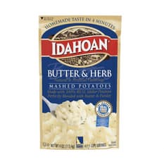 Puré de papas con mantequilla y perejil Idahoan (113.4 g / 4 oz)