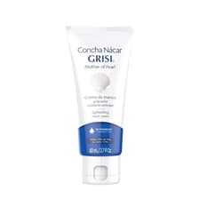 Crema para manos aclarante con polvo de concha nácar Grisi (80 ml)