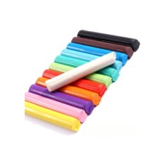 Barras de masillas -plastilinas- en colores variados Alfa (12 U)