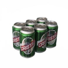 Cerveza Cristal (6 x 355 ml)