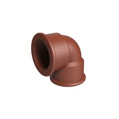 Codo con rosca revestido de ½" de 90 grados RSCD1/2 Nihao