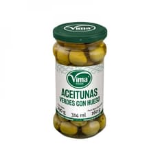 Aceitunas verdes con hueso Vima Foods (290 g / 10.23 oz)