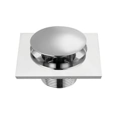 Parrilla metálica tipo push para desagüe de 1-1/2 Q7-F-1731 Aqua-Q