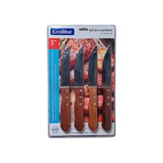 Set de 4 cuchillos de mesa Excalibur