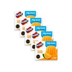 Gelatina de naranja Fresko (5 x 85 g / 3 oz)