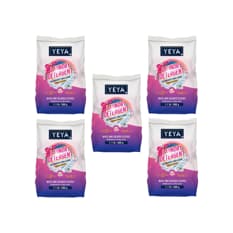 Detergente en polvo con aroma a flores YEYA (5 x 500 g / 1.1 lb)