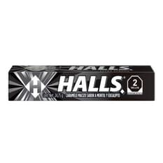 Caramelo macizo sabor a mentol y eucalipto Halls (24.75 g)