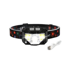 Lámpara de cabeza con luz led recargable