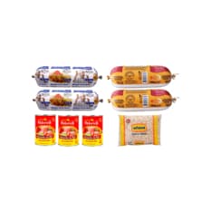Combo mixto (picadillo, embutido y avena)