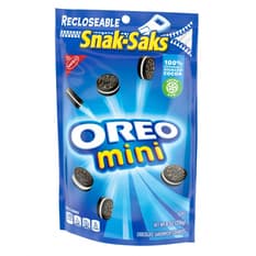 Mini galletas sándwich de chocolate Snak-Saks Oreo (226 g / 8 oz)