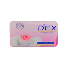 Jabón de tocador rosa y leche Dex (90 g / 3.17 oz)