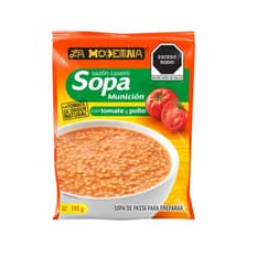 Sopa de munición con tomate y pollo La Moderna (100 g / 3.5 oz)
