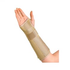 Férula de vinilo para muñeca y antebrazo derecho (Talla: XL)