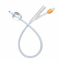 Catéter Foley 2 vías de silicona 20 fr 10 ml