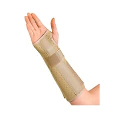 Férula de vinilo para muñeca y antebrazo, derecho (talla S)