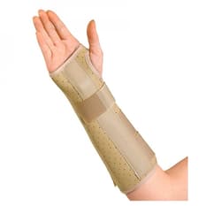 Férula de vinilo para muñeca y antebrazo derecho (Talla: XS)
