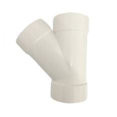 Conector PVC-U tipo Y de 2” para tubería de desagüe Malu