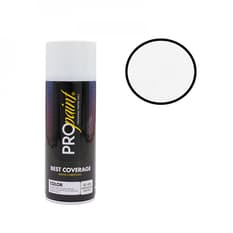 Pintura en aerosol color blanco brillante Pro Paint (400 ml)