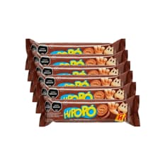 Galletas con relleno sabor chocolate Hipopó (6 x 80 g , 2.82 oz)