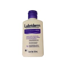 Crema humectante cara y cuerpo con FPS-15 Lubriderm (120 ml)