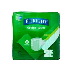 Pañales -culeros- desechables para adultos FitRight Talla XXL (20 U)