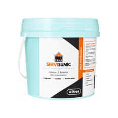 Pintura de vinil color verde SERVISUMIC (4 L)