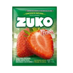 Refresco instantáneo sabor fresa Zuko (13 g)