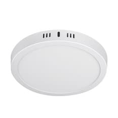 Luminario redondo blanco LED 18 W Volteck PLA-207L