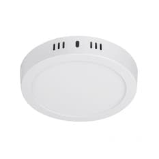 Luminario redondo blanco LED 12 W Volteck PLA-205L