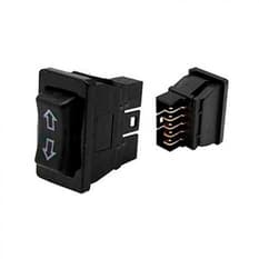 Botonera interruptor con conector para sistema elevalunas-ventanas eléctricas