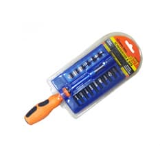 Set de destornillador con adaptador y diferentes medidas de puntas y cubos Diesel Tools (20 U)