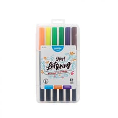 Juego de 12 marcadores Lettering Pointer