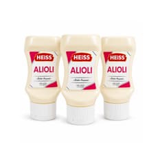 Mayonesa Alioli Heiss (3 x 260 g / 9.7 oz)