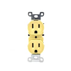Tomacorriente doble 125 V / 15 A Troen