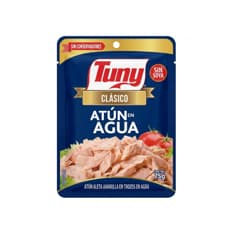 Atún aleta amarilla en trozos en agua Tuny (75 g / 2.64 oz)