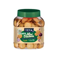 Galleticas saladas sabor crema y cebolla YEYA (227 g / 8 oz)