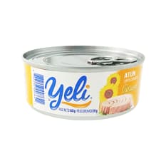 Atún lomitos con aceite de girasol Yeli (140 g / 4.94 oz)