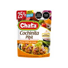 Cochinita pibil pierna de cerdo condimentada Chata (270 g / 9.52 oz)