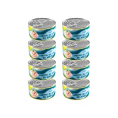 Atún en lomitos en aceite vegetal Kada (8 x 160 g / 5.6 oz)