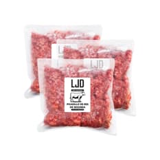Picadillo de res de segunda LJD (3 x 1 kg / 2.2 lb)