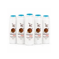 Champú brasileño a base de aceite de argán sin sal NT (5 x 500 ml)