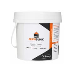 Pintura de vinil color blanco SERVISUMIC (4 L)