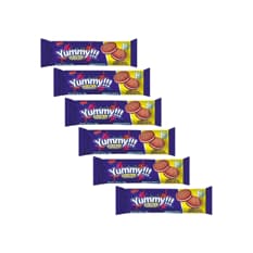 Galletas sándwich de chocolate rellenas de crema sabor a vainilla Delizola (6 x 35 g / 1.23 oz)
