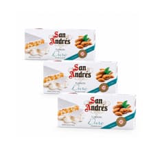 Combo: Turrón duro de almendras San Andrés ( 3 X 150 g / 5.29 oz)