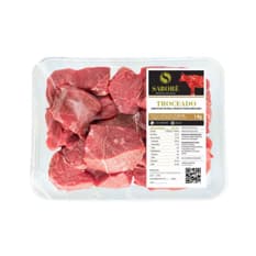 Carne de res de segunda troceada Saboré (1 kg / 2.2 lb)