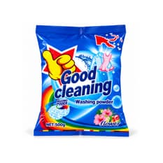 Detergente en polvo floral Good Cleaning (500 g / 1.1 lb)
