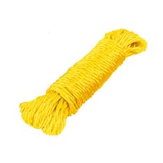 Lazo para tendedero de 10 m de largo color amarillo Klintek 55946