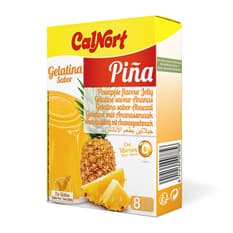 Gelatina sabor piña Calnort (170 g / 6 oz)